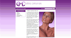 Desktop Screenshot of cmcskincare.net